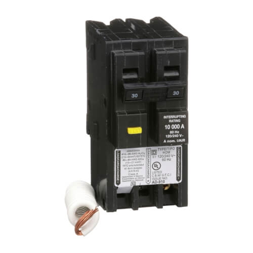 HOM230GFI - Square D HOM230GFI - Homeline 2 Pole Miniature GFI Circuit ...