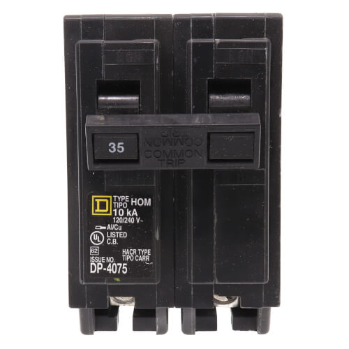 Main product image of Homeline 2 Pole Miniature Circuit Breaker (120/240V, 35A)