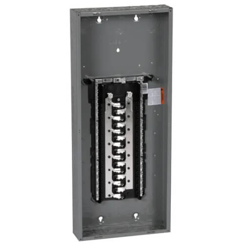 Main product image of Homeline 30 Space, 60 Circuit Convertible Load Center w/ Main Lugs, Plug-on Neutral, 1 Phase, 120/240V (125A)
