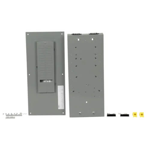 Main product image of Homeline 30 Space, 60 Circuit Convertible Load Center Main Breaker, Plug-on Neutral w/ Qwik-Grip, 1 Phase (200A)