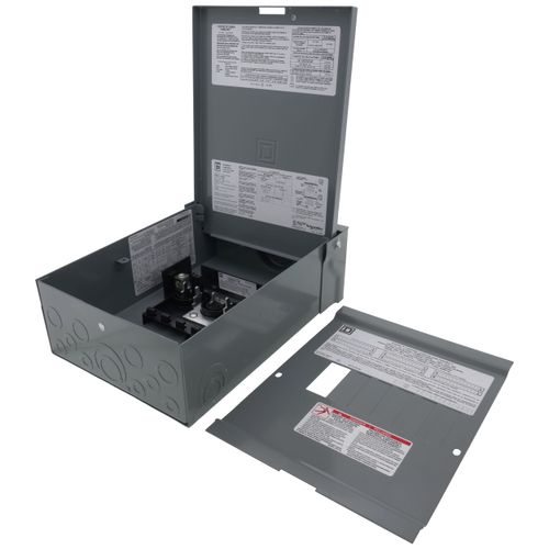Main product image of Homeline 12 Circuit Outdoor Main Lug Load Center, 6 Space, 120/240V (100A)