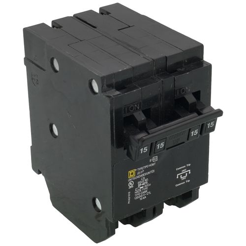 Main product image of Homeline 2 Pole Miniature Tandem Circuit Breaker (120/240V, 15A)