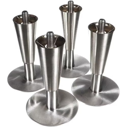 Main product image of Lp - 6" Stainless Flanged Leg Set of 4, LP-6FLANGE