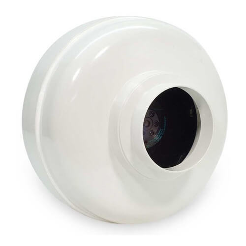 HP2190 Fantech HP2190 HP Series Inline Radon Fan, 4" Duct (163 CFM)