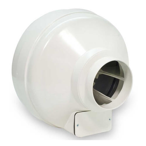 HP2190 Fantech HP2190 HP Series Inline Radon Fan, 4" Duct (163 CFM)