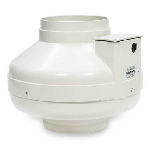 HP220 Fantech HP220 HP Series Inline Radon Fan, 6" Duct (344 CFM)