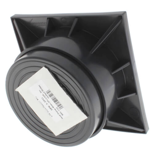 3" Two Piece Black Heat Pump Riser (Dark Gray)
