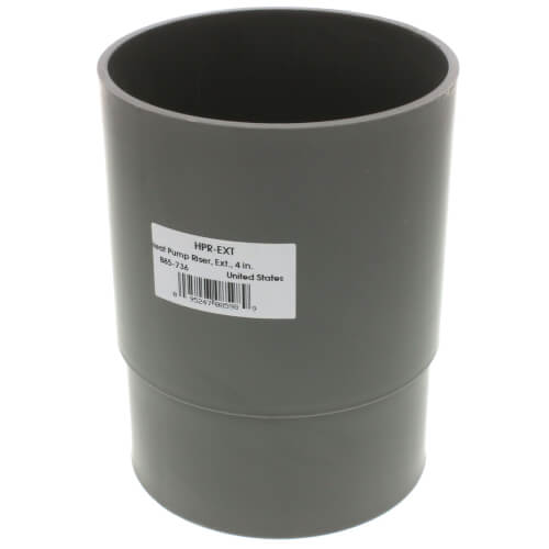 HPREXT DiversiTech HPREXT 4" Heat Pump Riser Extension