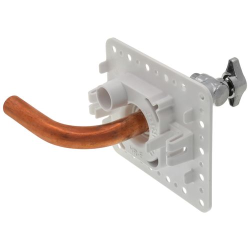 Main product image of 1/2" Copper x 3/8" Compression Fixture Outlet Box Assembly with 1/4 Turn Angle Supply Valve