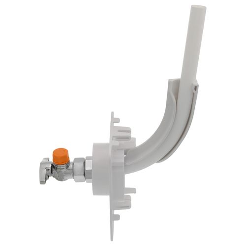 Main product image of 1/2" PEX-A x 3/8" Compression Fixture Outlet Box Assembly with 1/4 Turn Angle Supply Valve