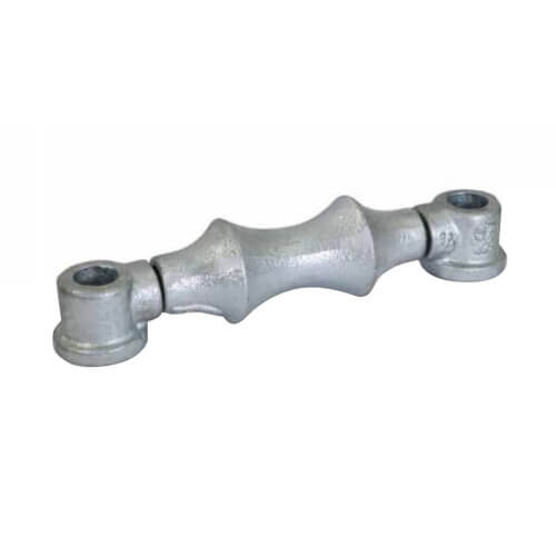 5" Pipe Roller w/ Socket for Suspension Applications (Galvanized)