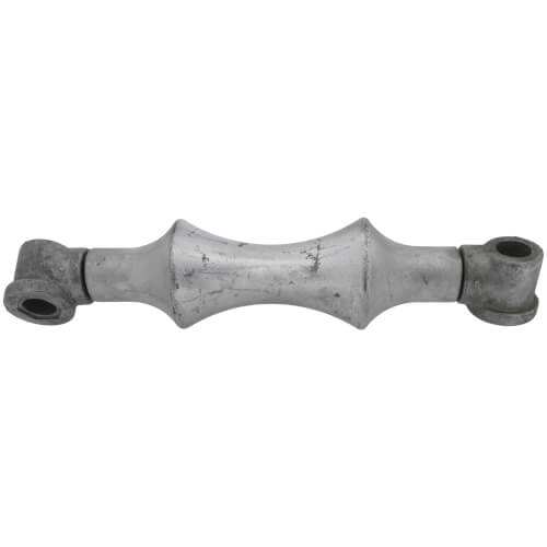 16" Pipe Roller w/ Socket for Suspension Applications (Galvanized)