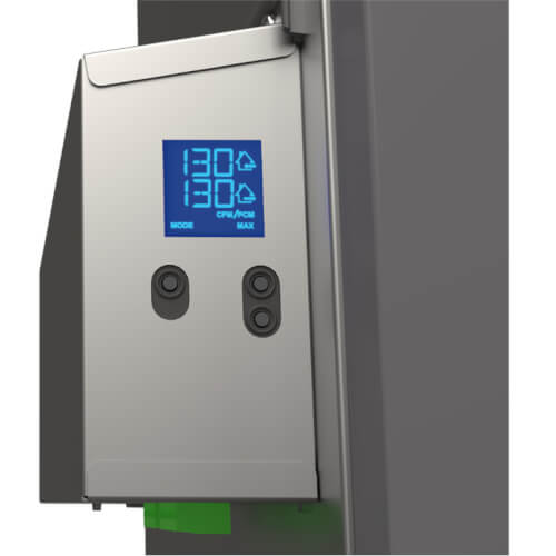 Main product image of 250 CFM HE Series High Efficiency Heat Recovery Ventilator w/ Top Ports