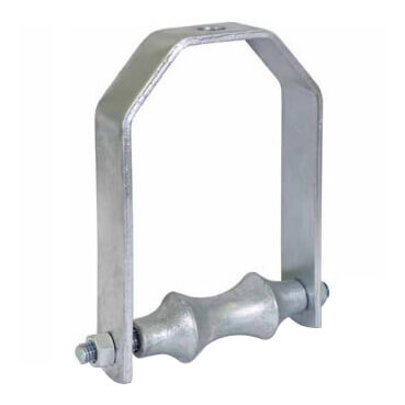 Main product image of 6" Clevis Roller Hanger w/ Vertical Adjustment (Galvanized)