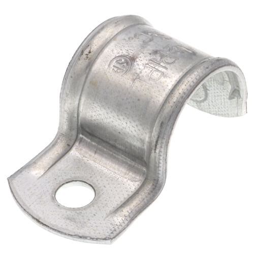1/2" One Hole Steel Rigid Conduit Strap