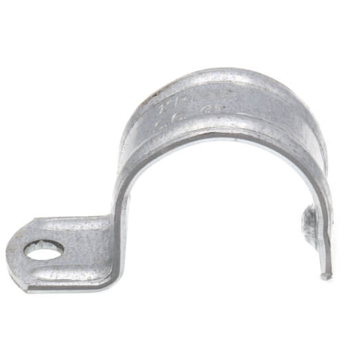 1" One Hole Steel Rigid Conduit Strap