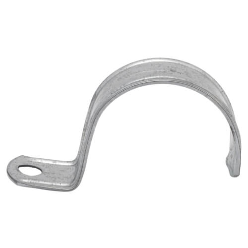 2" One Hole Steel Rigid Conduit Strap