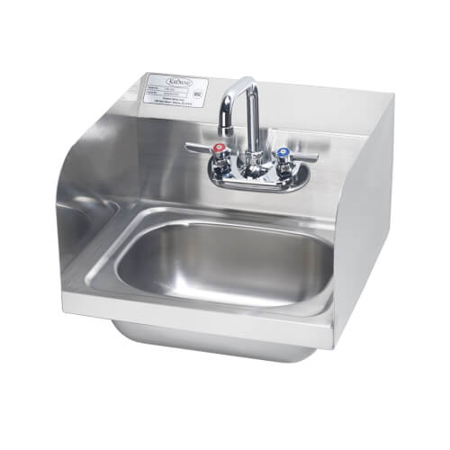 Main product image of 16" Wall Mount Hand Sink w/ Side Splashes