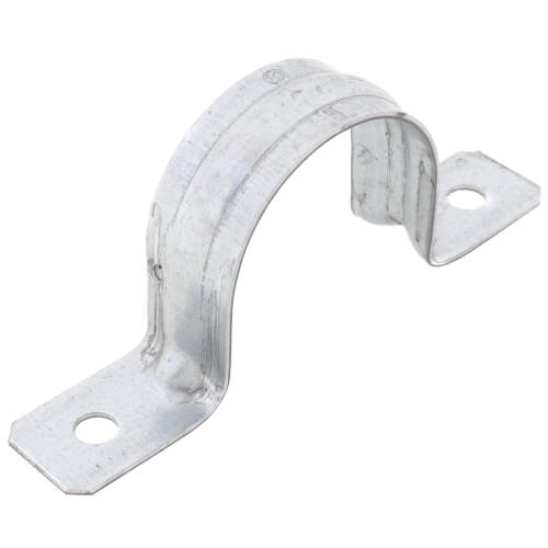 Main product image of 1-1/4" Two Hole Steel Rigid Conduit Strap
