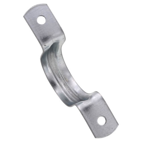 1-1/2" Two Hole Steel Rigid Conduit Strap