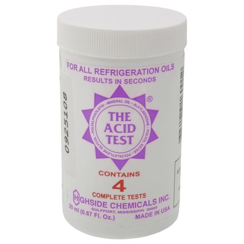 Main product image of Acid Test Kit for AC/R Systems, 4 Tests Per Kit (4 oz. Jar), 16001