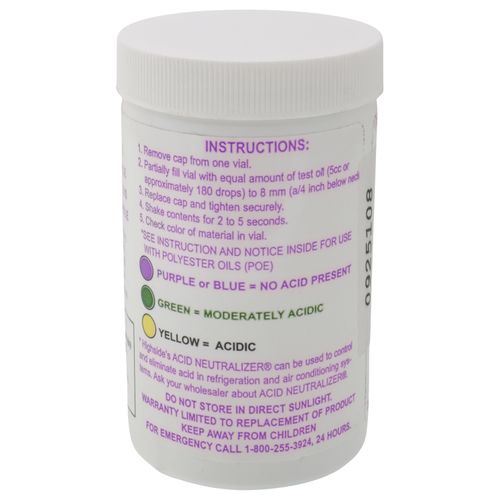 Main product image of Acid Test Kit for AC/R Systems, 4 Tests Per Kit (4 oz. Jar), 16001