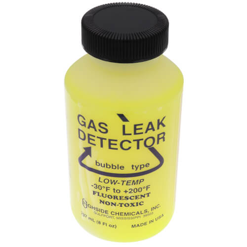 Main product image of Gas Leak Detector for Low Temperatures w/ Dauber Cap - 8 oz. Bottle, 22008