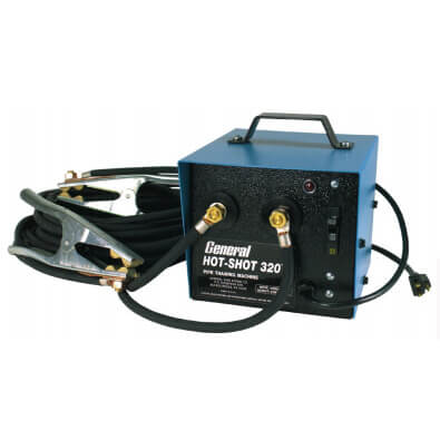 320 Amp Hot-Shot Pipe Thawer w/ (2) 20' Cables & Clamps