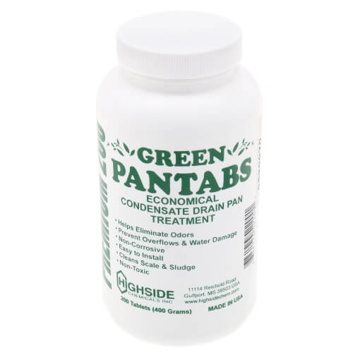 HS52200 Supco HS52200 GREEN PAN TABS Condensate Drain Pan Treatment Tablets