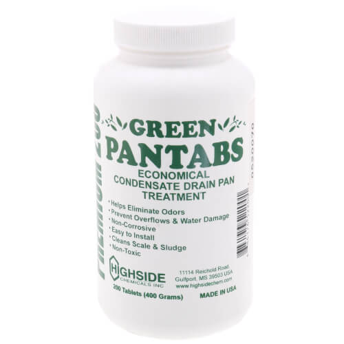 HS52200 Supco HS52200 GREEN PAN TABS Condensate Drain Pan Treatment