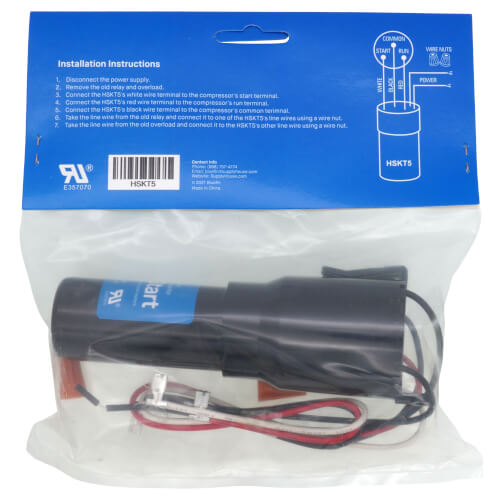 Main product image of Master Series 3-In-1 Hard Start for Refrigerators - 115v (1/3 - 1/4 HP)