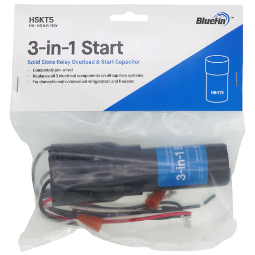 Main product image of Master Series 3-In-1 Hard Start for Refrigerators - 115v (1/3 - 1/4 HP)