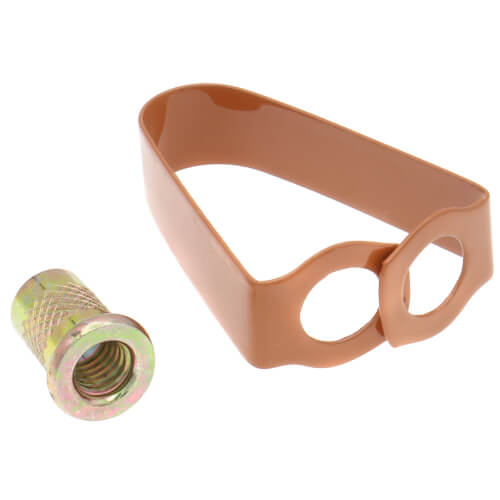 Main product image of 1/2" Copper Epoxy Coated Em-Lok Swivel Ring