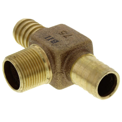 Main product image of 3/4" Insert x Insert x MPT Hydrant Tees (Lead Free)