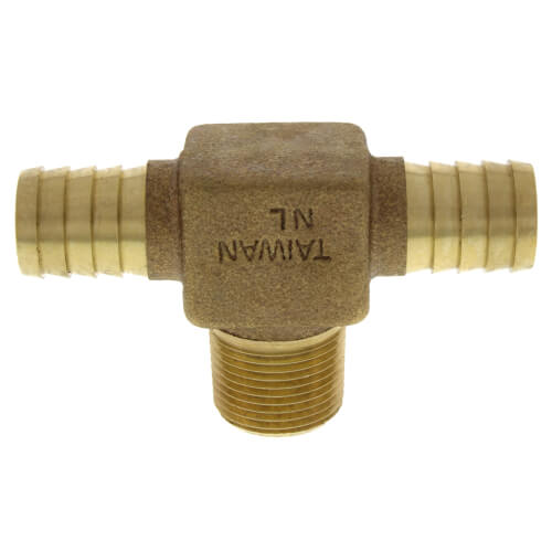 Main product image of 3/4" Insert x Insert x MPT Hydrant Tees (Lead Free)