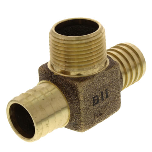 Main product image of 1" Insert x Insert x MPT Hydrant Tees (Lead Free)
