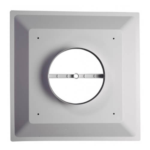 Main product image of Plaque Supply Grille w/ Bulls-Eye and Insulated Back (2' x 2')