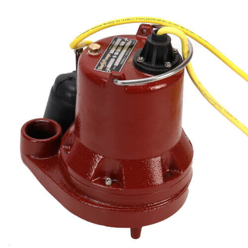 Main product image of 4/10 HP High Temperature Submersible Sump Pump - 115v - 10 ft Cord - 200°F