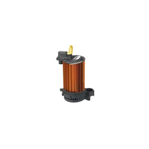 Main product image of 1/2 HP Aluminum High Temperature Submersible Sump Pump - 115v - 10 ft Cord