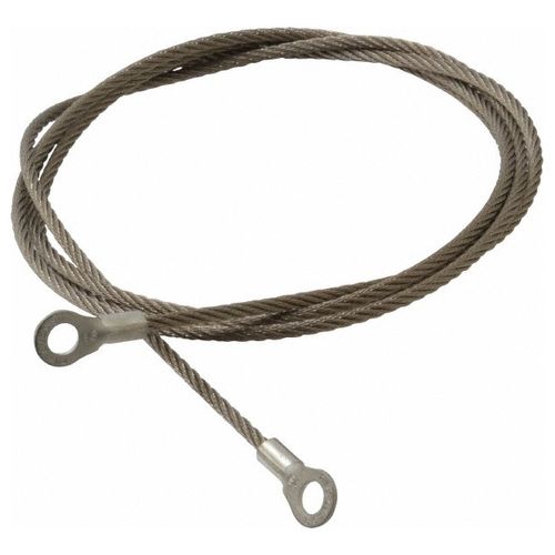 Main product image of 19 AWG, 5 Ft Flex Steel Cable w/ 2 1/4" Terminals, GCSP-EE-05