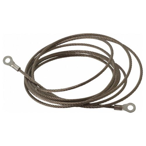 Main product image of 19 AWG, 10 Ft Flex Steel Cable w/ 2 1/4" Terminals, GCSP-EE-10