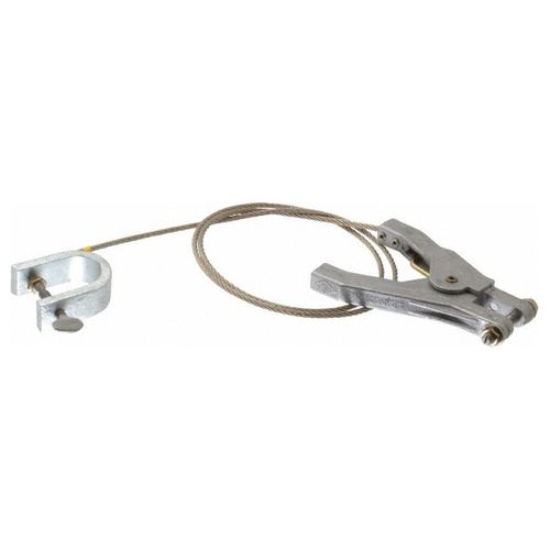 Main product image of 19 AWG, 3 Ft Flex Steel Cable w/ Hand Clamp & C Clamp, GCSP-HC-03