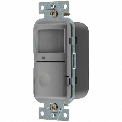 Main product image of Infrared Occupancy or Vacancy Motion Sensing Wall Switch, 1200 Sq. Ft, Manual Delay, Gray, WS2000GY