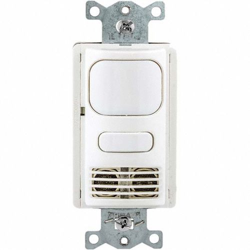 Main product image of Dual Tech Motion Sensing Wall Switch for Occupancy or Vacancy, 1000 Sq. Ft Coverage, White, AD2000W1
