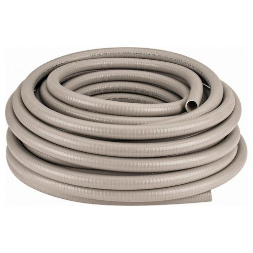 Main product image of 3/4" x 100' Long Flexible Liquidtight Conduit, Gray, G1075