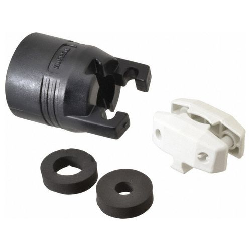 Main product image of Straight Blade Plug 10-30P, Black & White, HBL9337C