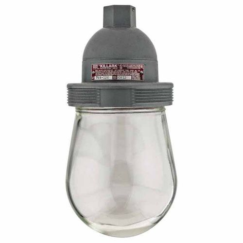 Main product image of 120 VAC, 150 Watt, Incandescent Hazardous Location Light Fixture, 4-1/2" Wide x 9-5/8" High, DVA-120
