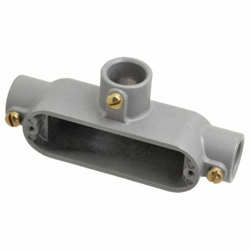 Main product image of Form Set Screw, T Body, 3/4" Trade, EMT Aluminum Conduit Body, TWOT-2