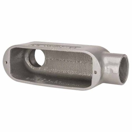 Main product image of Form 35, LB Body, 1-1/4" Trade, IMC, Rigid Malleable Iron Conduit Body, OLB-4M
