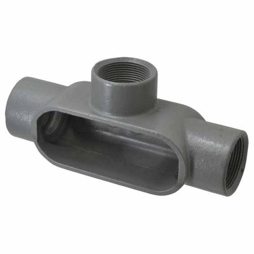 Main product image of Form 7, T Body, 1-1/2" Trade, IMC, Rigid Iron Conduit Body, T57
